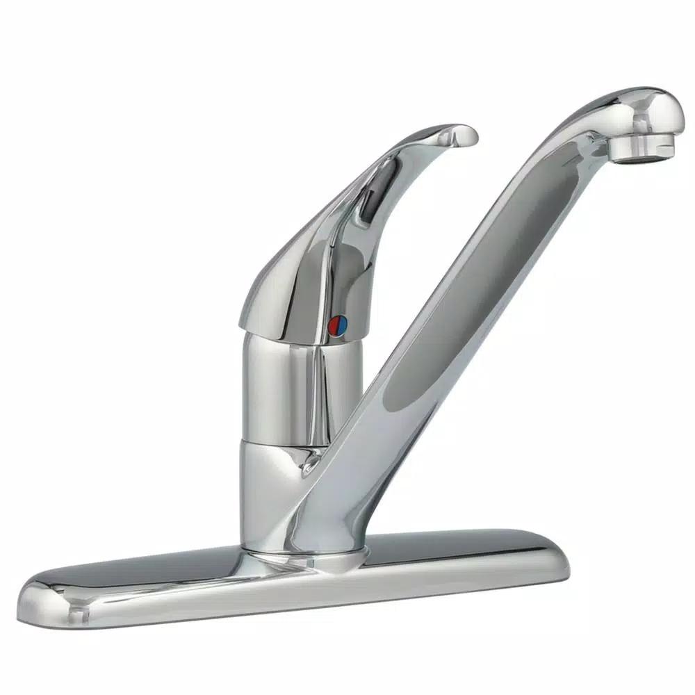 American Standard Reliant+ Single-Handle Kitchen Faucet with Side Sprayer, Polished Chrome