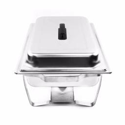 ALPHA Living 8 Qt. Stainless Steel Foldable Chafing Dish Buffet Set thumbnail 2