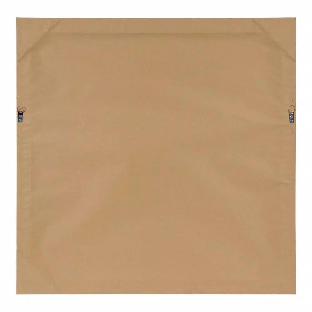 DesignOvation Bosc White Chalkboard Magnetic Memo Board, Square Framed Wall Decor