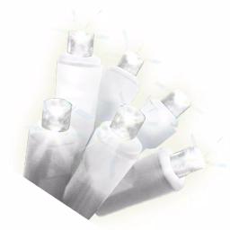Brite Star 50-Light Warm White Micro Mini Flex-Shape LED String Lights, White Wire thumbnail 1