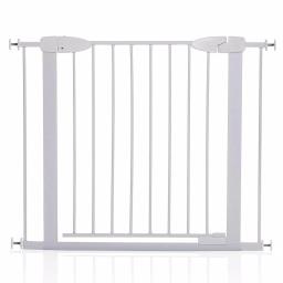 Dreambaby Boston 29.5 in. Auto-Close Pressure Mounted Security Gate with EZyCHECK, White thumbnail 1
