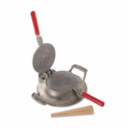 Nordic Ware Norwegian Krumkake and Pizzelle Iron - Dual Pattern Cookie Maker thumbnail 1