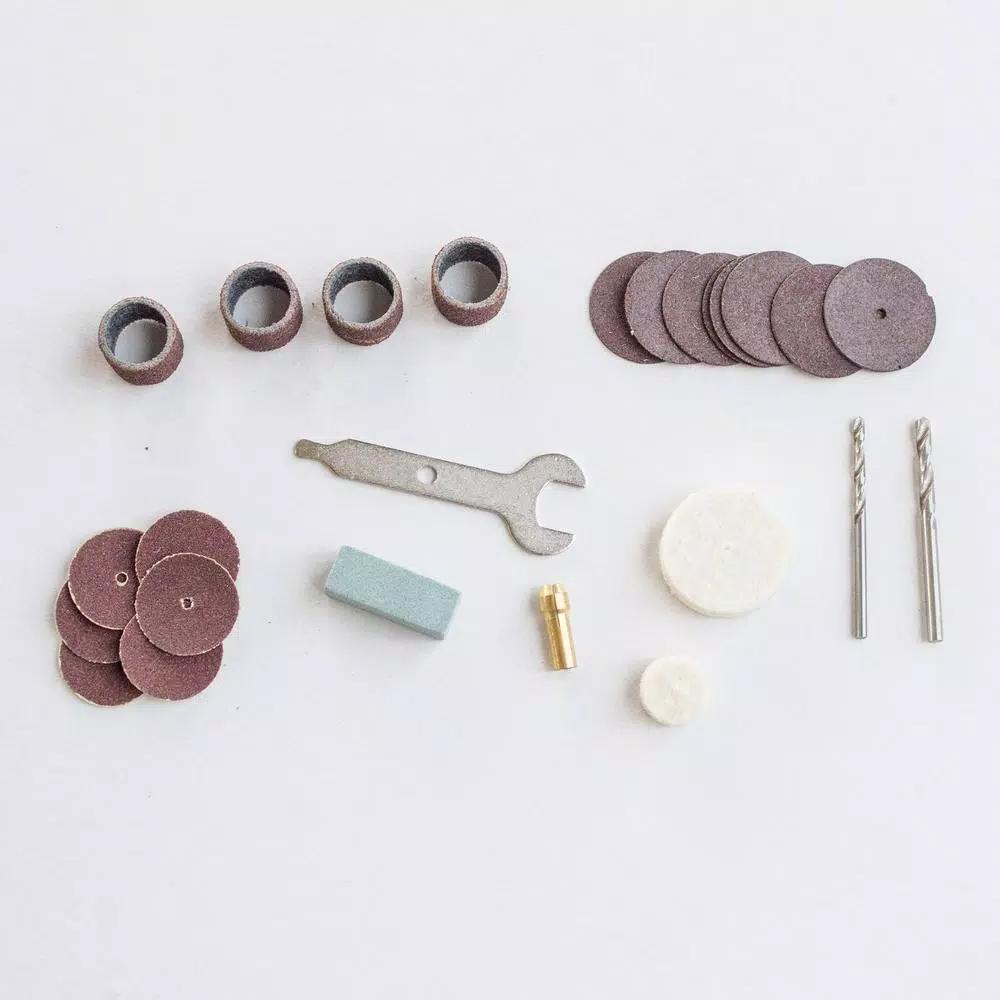 Pro-Series 41-Piece Rotary Tool Kit with 42 in. Flexible Shaft and 40 Accessories