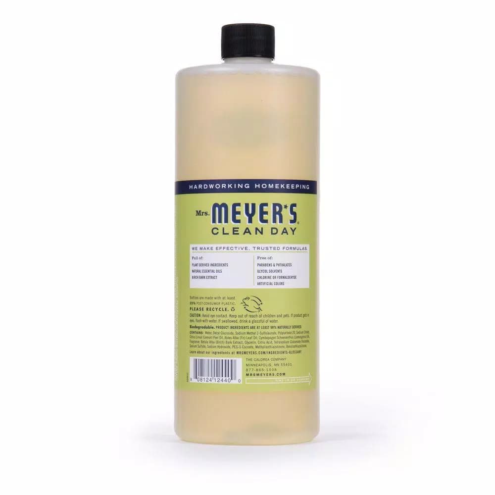 Mrs. Meyer's Clean Day Lemon Verbena Multi-Surface Cleaner Concentrate, 32 oz.