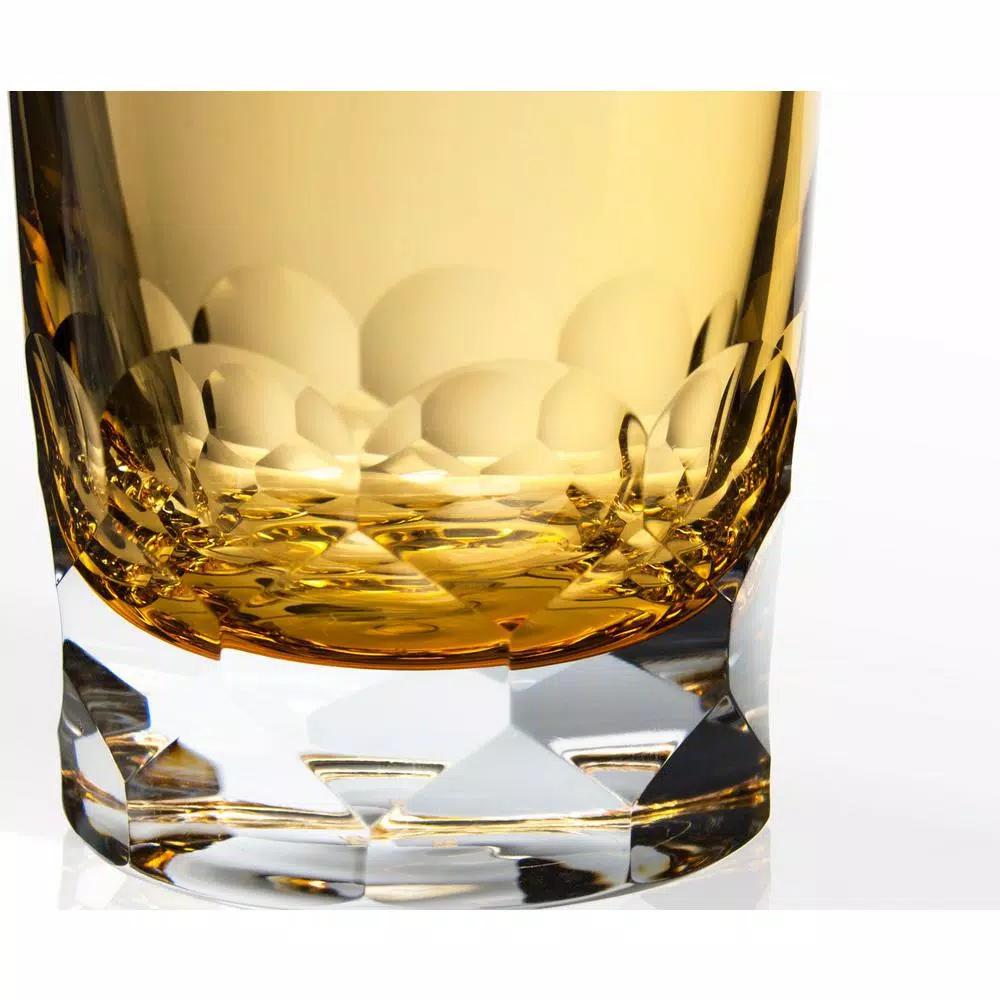 Rolf Glass Vienna 14 oz. Amber HiBall Glassware Set of 2