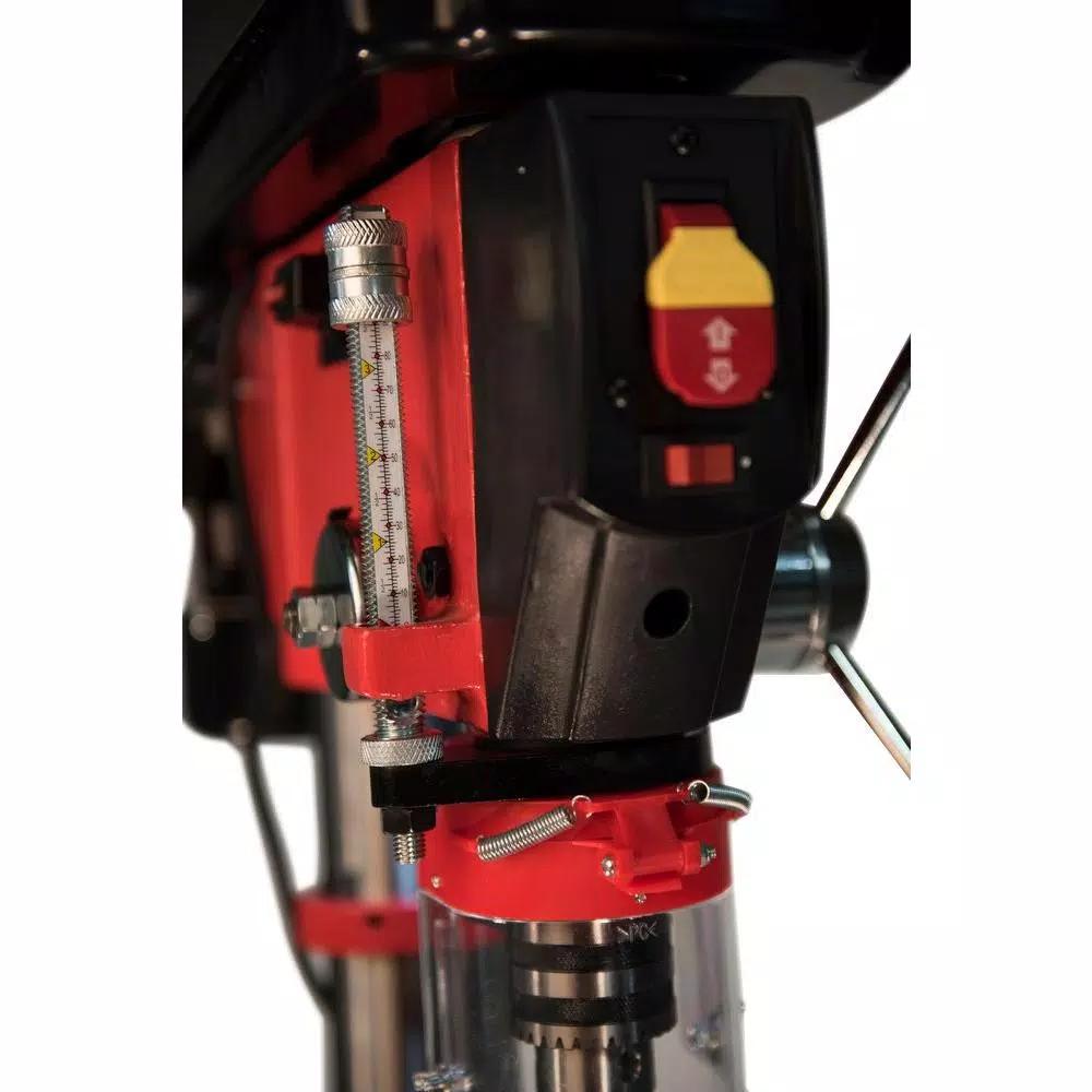 General International 13 in. 16-Speed Drill Press with Laser Guide and LED Light