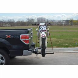 Detail K2 400 lb. Capacity Hitch Mounted Motorcycle Carrier with Adjustable Front Wheel Channel thumbnail 6