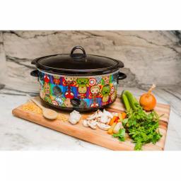 Uncanny Brands Marvel Kawaii 7-Quart Slow Cooker, Black thumbnail 7