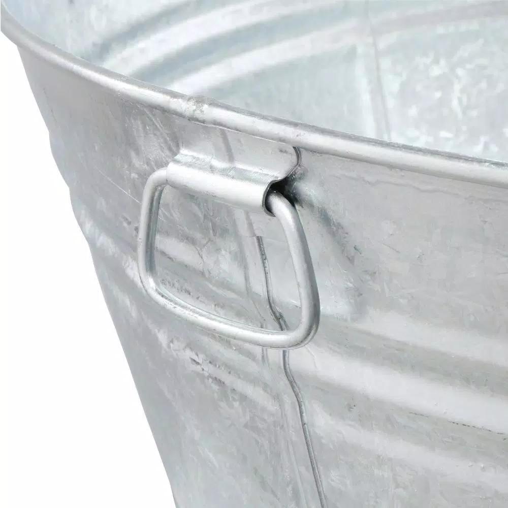 Behrens 35 Gal. Hot Dipped Galvanized Steel Round Utility Tub
