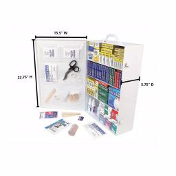 Rapid Care 1500-Piece 4-Shelf First Aid Cabinet - ANSI 2015 Class A+ OSHA Compliant thumbnail 7