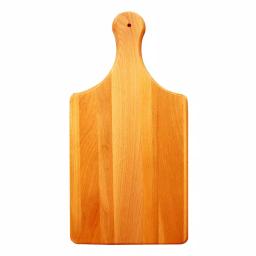 Catskill Craftsmen 14 in. Hardwood Cutting Board & Serving Paddle - Natural Birch Farmhouse Style thumbnail 1