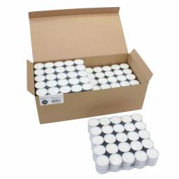 Stonebriar Collection Stonebriar Unscented White Tealight Candles, 300-Pack, Long Burning Paraffin thumbnail 3