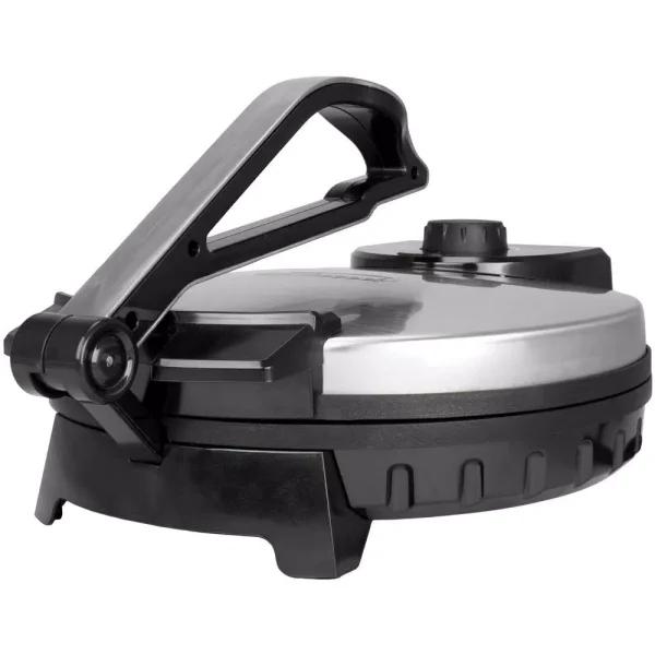 Brentwood Appliances 12 in. Nonstick Electric Tortilla Maker, 1200W Stainless Steel