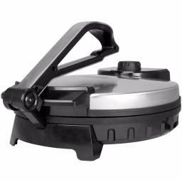 Brentwood Appliances 12 in. Nonstick Electric Tortilla Maker, 1200W Stainless Steel thumbnail 1