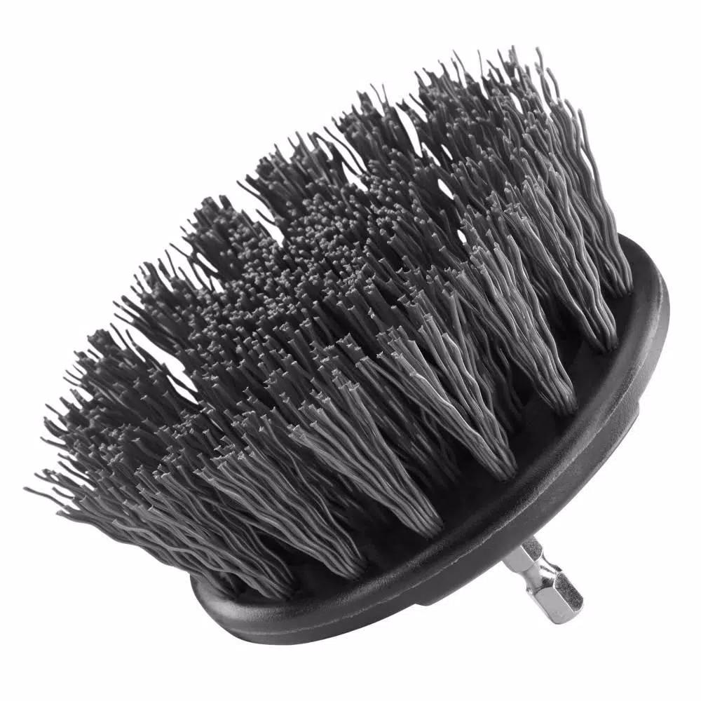RYOBI Hard Bristle Brush Cleaning Kit, 2-Piece Hex Shank Set