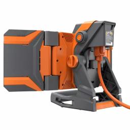 RIDGID 18V Hybrid Folding Panel LED Work Light Kit with 2.0 Ah Battery and Charger thumbnail 5