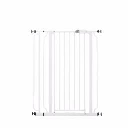 Regalo Easy Step Extra Tall Walk-Through Baby Gate, 41" White Metal Safety Gate thumbnail 1
