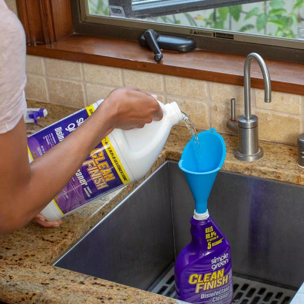 Simple Green Clean Finish Disinfectant Cleaner, 1 Gallon, Professional Strength