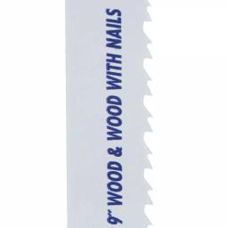 Avanti Pro 6-Piece Bi-Metal Reciprocating Saw Blade Set for Wood and Metal thumbnail 2