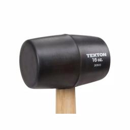 TEKTON 3-Piece Wood Handle Rubber Mallet Set (8, 16, 32 oz.) thumbnail 6