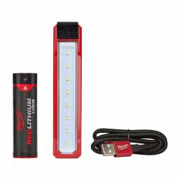 Milwaukee ROVER USB Rechargeable LED Pocket Flood Light, 445 Lumens, with Extra REDLITHIUM USB Battery thumbnail 2