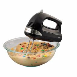 Hamilton Beach 6-Speed Black Hand Mixer with Snap-On Storage Case thumbnail 6