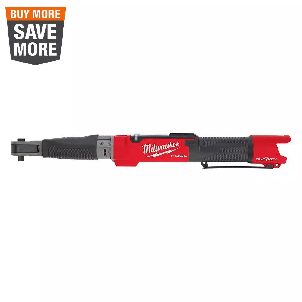 Milwaukee M12 FUEL 3/8 in. Digital Torque Wrench with ONE-KEY, 12V Cordless Brushless (Tool-Only)