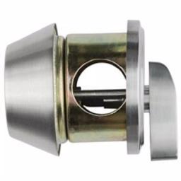Universal Hardware Commercial ANSI Grade 1 Single Cylinder Heavy-Duty Industrial Deadbolt, Satin Chrome, 2-3/4 in. Backset thumbnail 3
