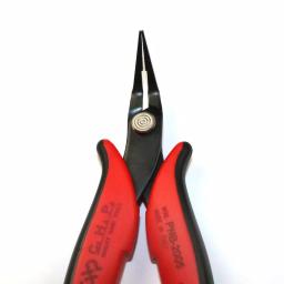 Hakko CHP PNB-2005 Long Nose Angled Pliers, 45° Angle, Serrated Jaws thumbnail 3