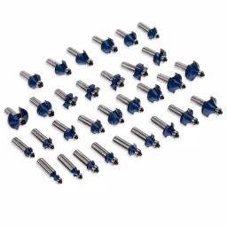 Stark 80-Piece Tungsten Carbide Multi-Purpose Router Bit Set with Aluminum Carrying Case thumbnail 6