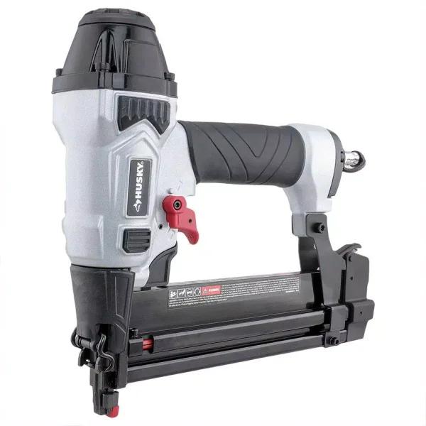 Husky 18-Gauge 2-in-1 Pneumatic Brad Nailer and 1/4 in. Narrow Crown Stapler Combo