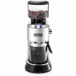 DeLonghi De'Longhi Dedica Stainless Steel Digital Conical Burr Coffee Grinder with 18 Settings thumbnail 3