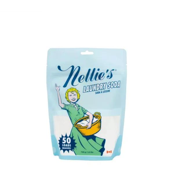 NELLIE'S Laundry Soda Powder - 50 Loads - Highly Concentrated & Eco-Friendly