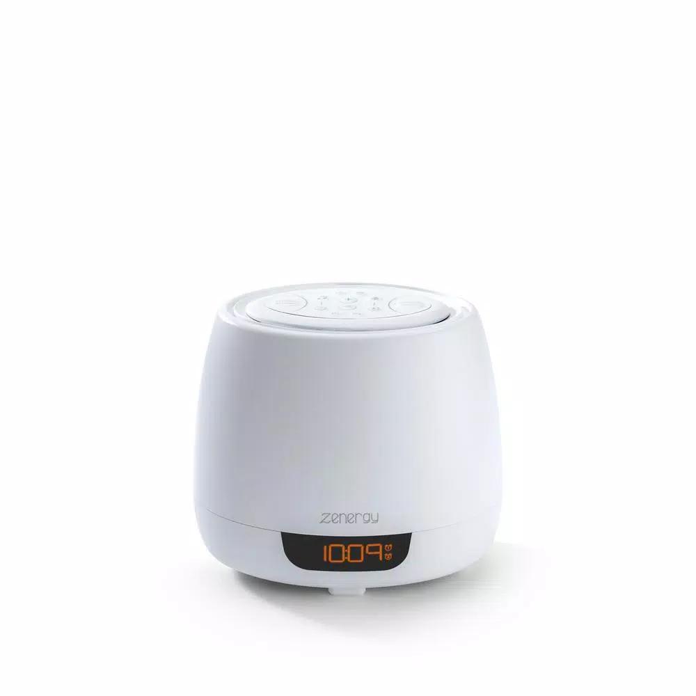iHome Zenergy Aroma Dream iZA40W White Essential Oil Diffuser & Sound Therapy Alarm Clock