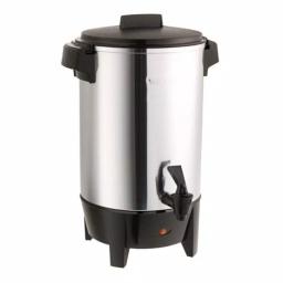 West Bend 30-Cup Commercial Aluminum Coffee Urn with Automatic Temperature Control and Quick Brewing thumbnail 1