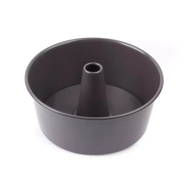 Saveur Selects Artisan Angel Food Cake Pan, Carbon Steel, Gray
