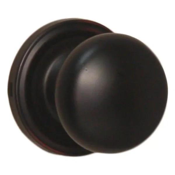 Weslock Impresa Oil Rubbed Bronze Passage Door Knob for Hall and Closet Doors