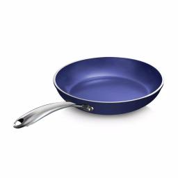 GRANITESTONE Granite Stone Blue Collection 12 in. Aluminum Non-Stick Diamond Infused Fry Pan thumbnail 1