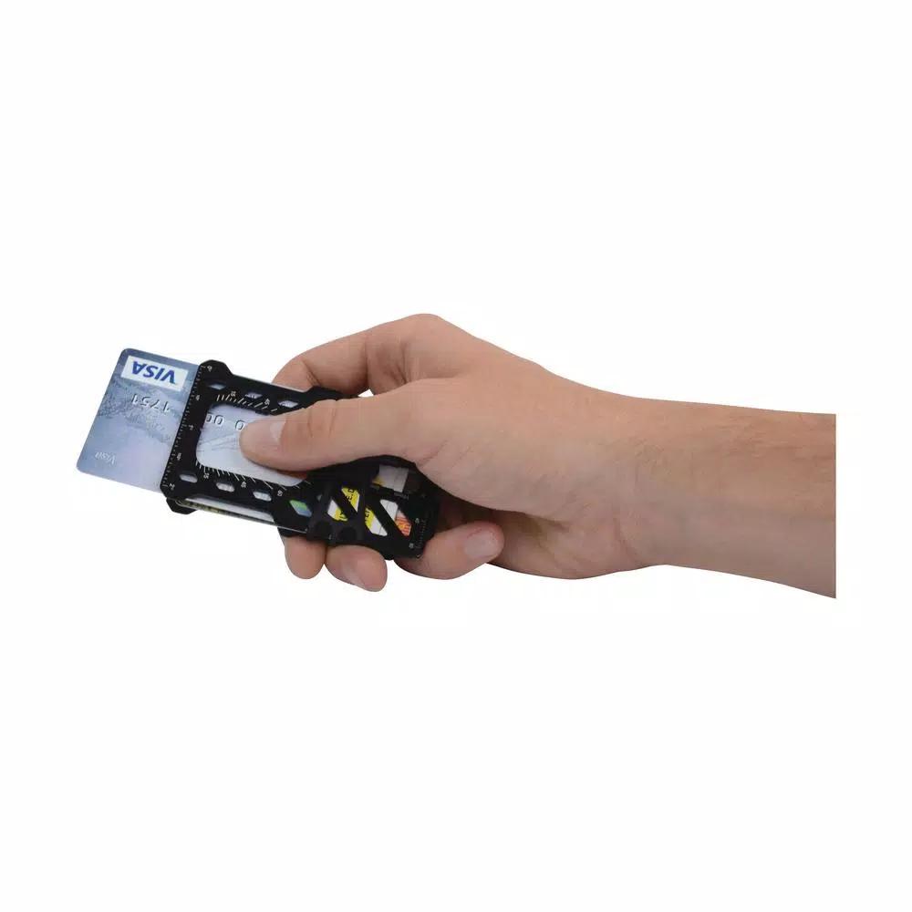 Nite Ize RFID Blocking Multi-Tool Wallet, 420 Stainless Steel, Black