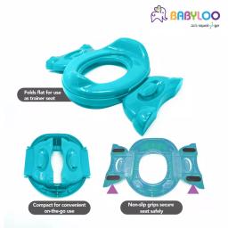 Babyloo 2-in-1 Portable Travel Potty for Toddlers - Blue thumbnail 5