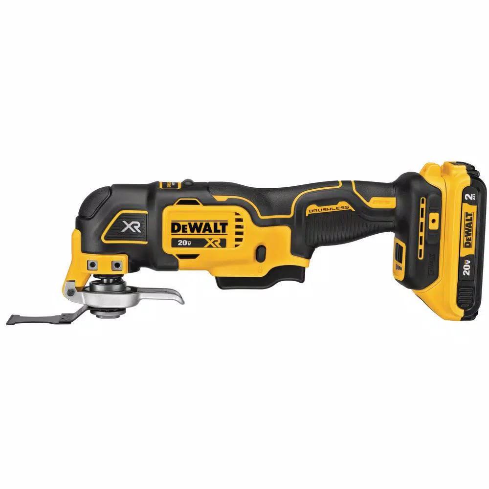 DEWALT 20V MAX XR Brushless 3-Speed Oscillating Multi-Tool & 5 in. Random Orbital Sander Kit