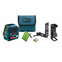 Bosch Green Beam Self-Leveling Cross Line Laser (100 ft.) and BLAZE Laser Measure (135 ft.) Combo Kit thumbnail 4