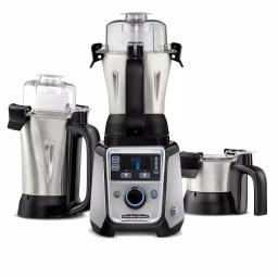Hamilton Beach Professional 13-Speed Stainless Steel Juicer Mixer Grinder with 3 Jars thumbnail 1