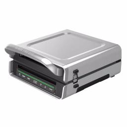 George Foreman Digital Smokeless Indoor Contact Grill, Family Size, Silver thumbnail 1