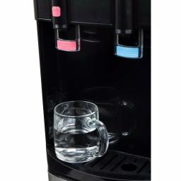Igloo Top Loading Water Dispenser, Hot and Cold Water Cooler in Black and Stainless Steel thumbnail 6