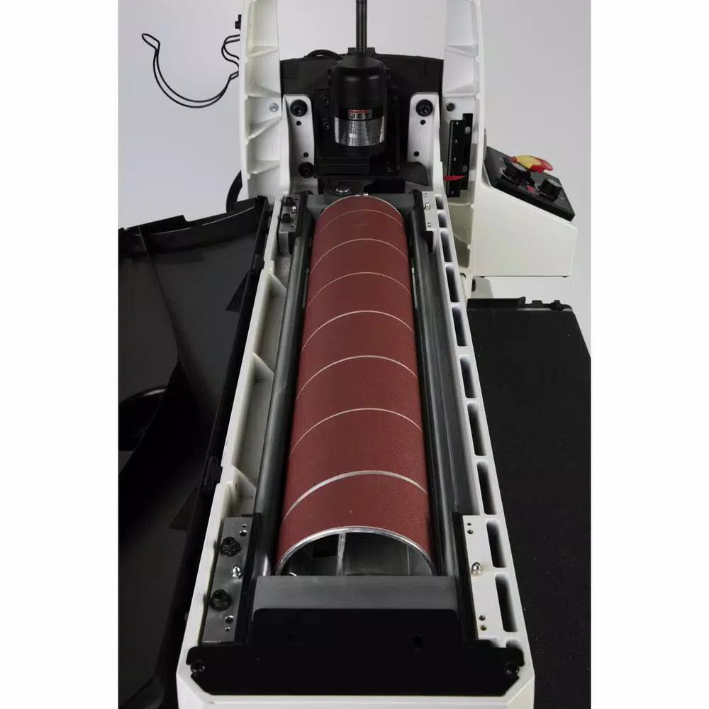 Jet JWDS-2244OSC 22 in./44 in. Oscillating Drum Sander with Closed Stand, 115V