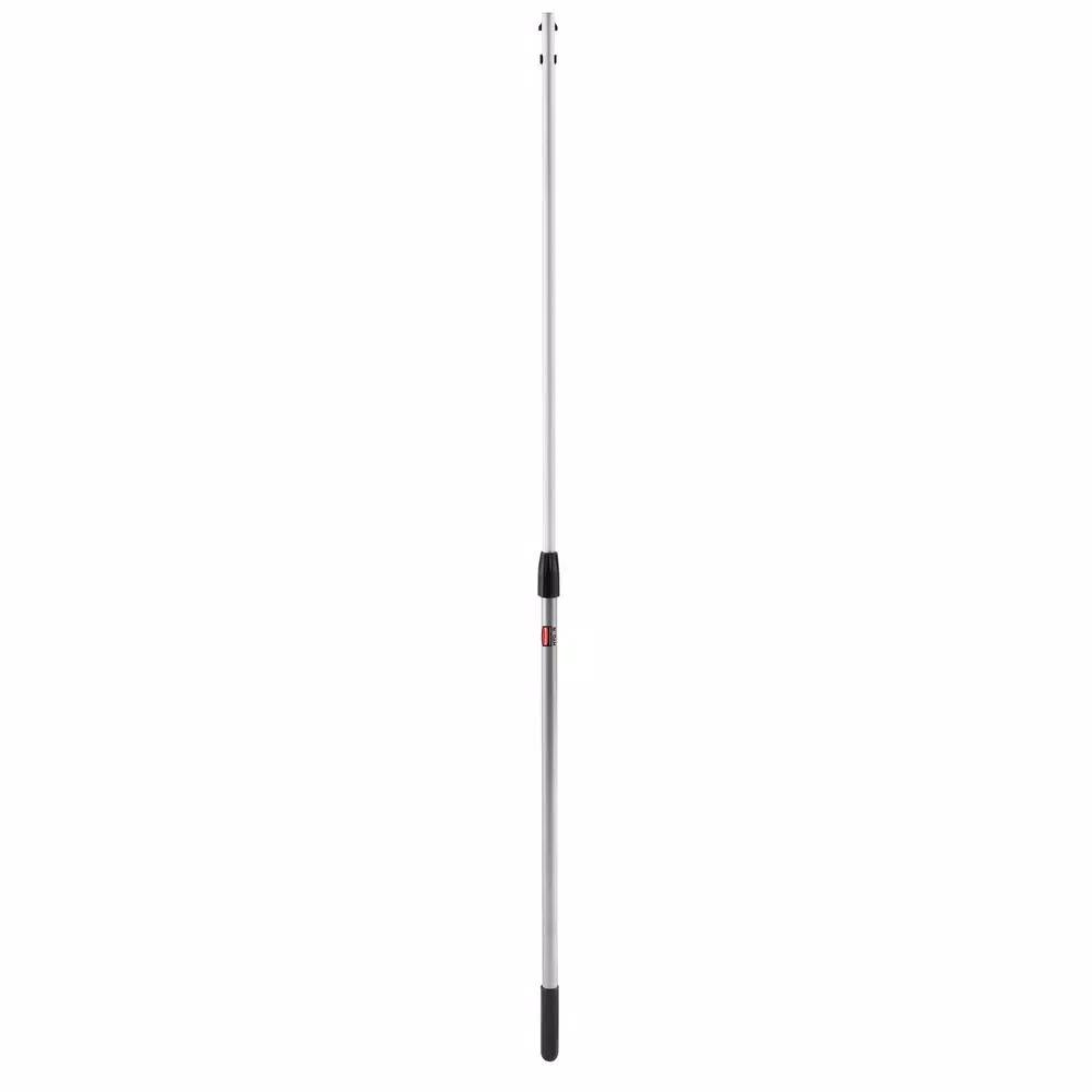 Rubbermaid Commercial Products HYGEN Executive Series Telescoping Extension Handle, 42 in. to 72 in., Aluminum