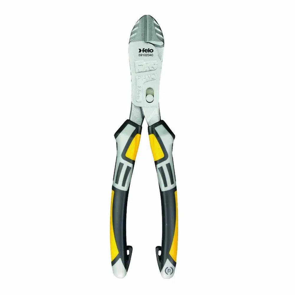 Felo 8 in. Heavy-Duty Lever Side Cutting Pliers