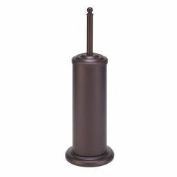 Bath Bliss Toilet Brush Set with Decorative Rust Finish Holder thumbnail 1