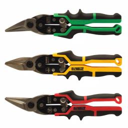 DEWALT Ergo Aviation Snips Set, 3-Piece Left, Right, and Straight Snips thumbnail 1